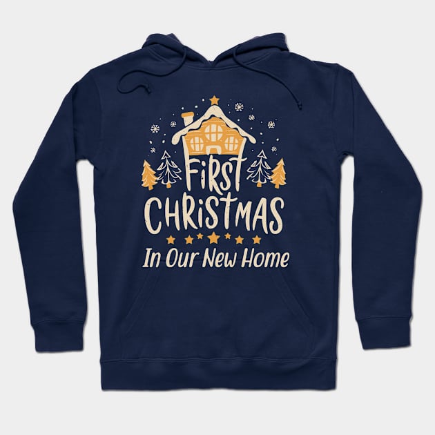 First Christmas in Our New Home,Christmas Gifts Classic Hoodie by kawaiimono